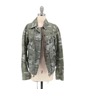 01238 Gap Camo Jacket Green S military army casual travel streetwear hipster